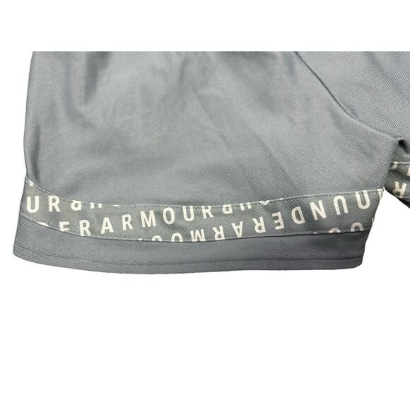 Under Armour Women’s Play Up Shorts 3.0 Loose Coupe Purple42 - Picture 7 of 9